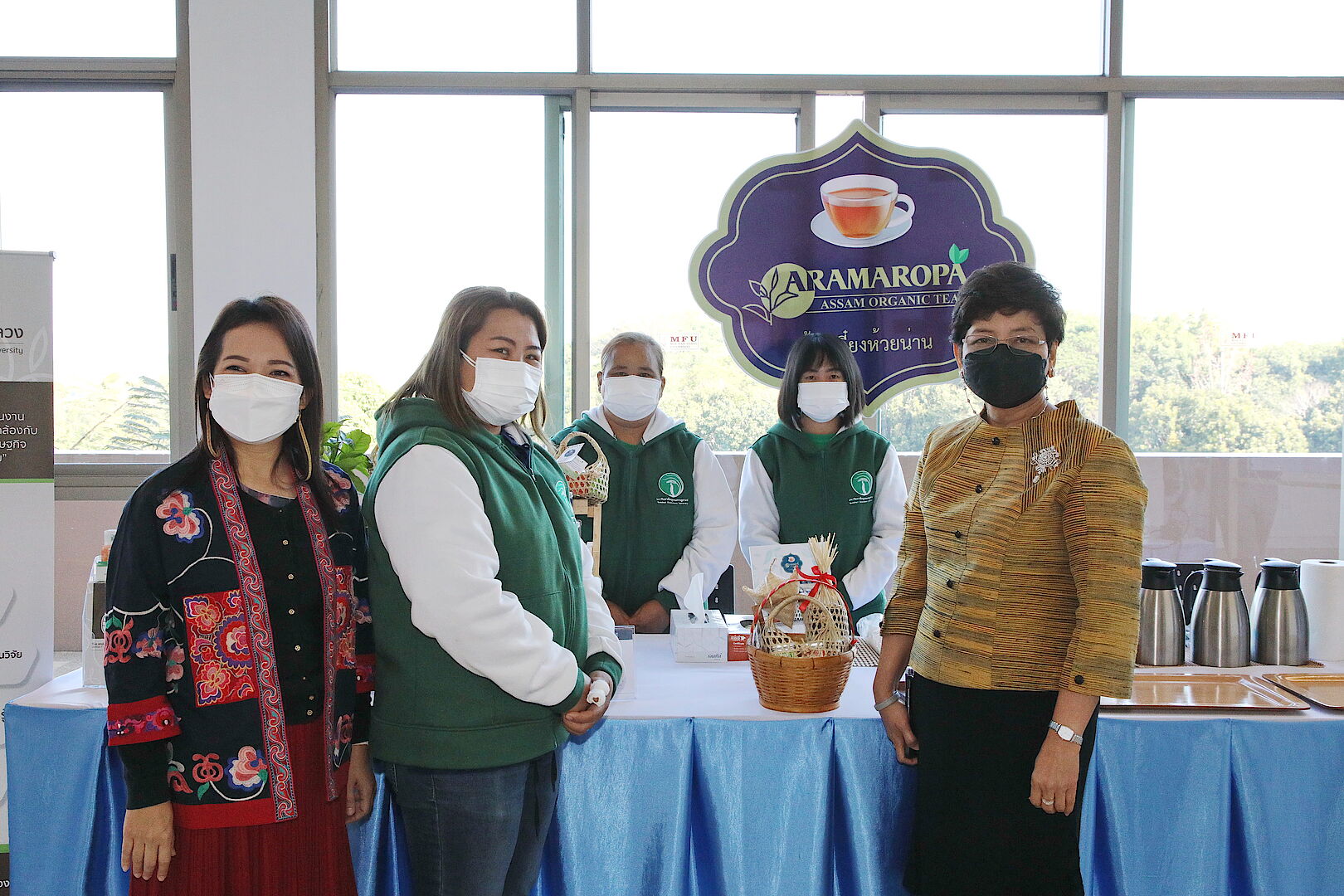 สถาบันชาและกาแฟ ร่วมต้อนรับ ผู้อบรมหลักสูตรผู้บริหารการสื่อสารมวลชนระดับกลาง รุ่นที่ 10 เข้าศึกษาดูงานมหาวิทยาลัยแม่ฟ้าหลวง