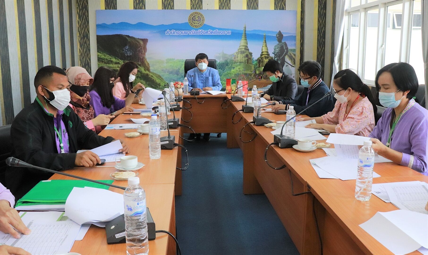 สถาบันชาและกาแฟ เข้าร่วมประชุมคณะทำงานเพื่อพิจารณาคำขอ ตรวจสอบคุณภาพและแหล่งที่มาสิ่งบ่งชี้ทางภูมิศาสตร์ 