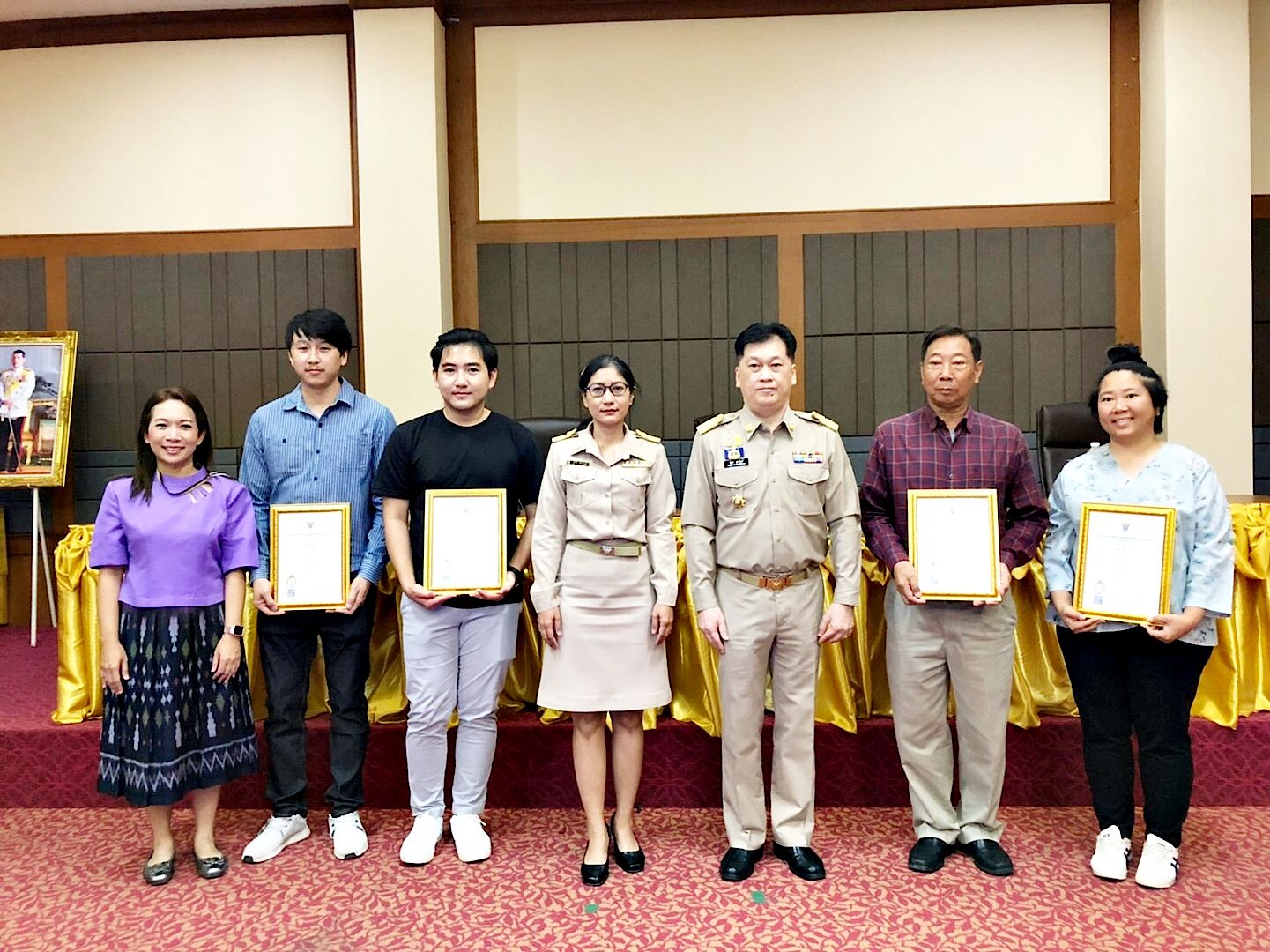 สถาบันชาและกาแฟ ร่วมพิธีมอบหนังสืออนุญาตให้ใช้ตราสัญลักษณ์สิ่งบ่งชี้ทางภูมิศาสตร์ไทย (GI) “ชาเชียงราย” แก่ผู้ประกอบการชาจังหวัดเชียงราย