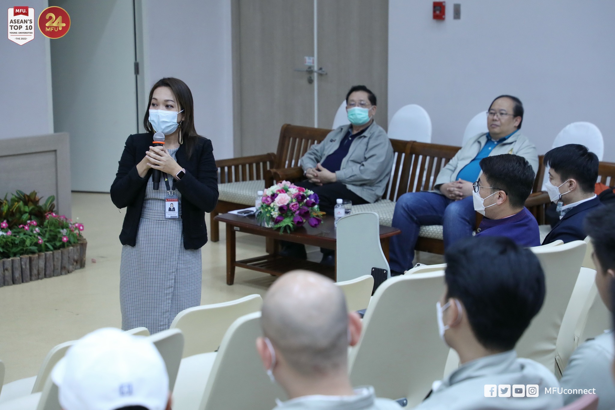 สถาบันชาและกาแฟ ร่วมต้อนรับคณะศึกษาดูงานหลักสูตรผู้นำยุคใหม่ในระบอบประชาธิปไตย รุ่นที่ 12 (ปนป.12) สถาบันพระปกเกล้า