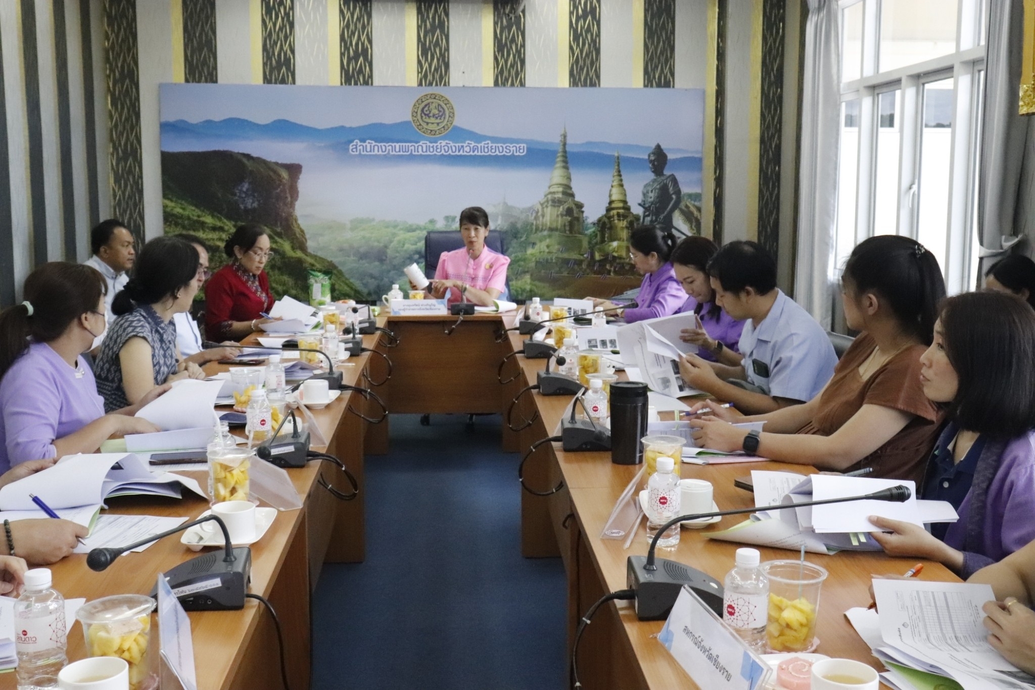 สถาบันชาและกาแฟร่วมประชุมหารือ ในการประชุมคณะกรรมการกำกับดูแลและอนุญาตการใช้สิ่งบ่งชี้ทางภูมิศาสตร์ ”ชาเชียงราย” ครั้งที่ 1/2567 