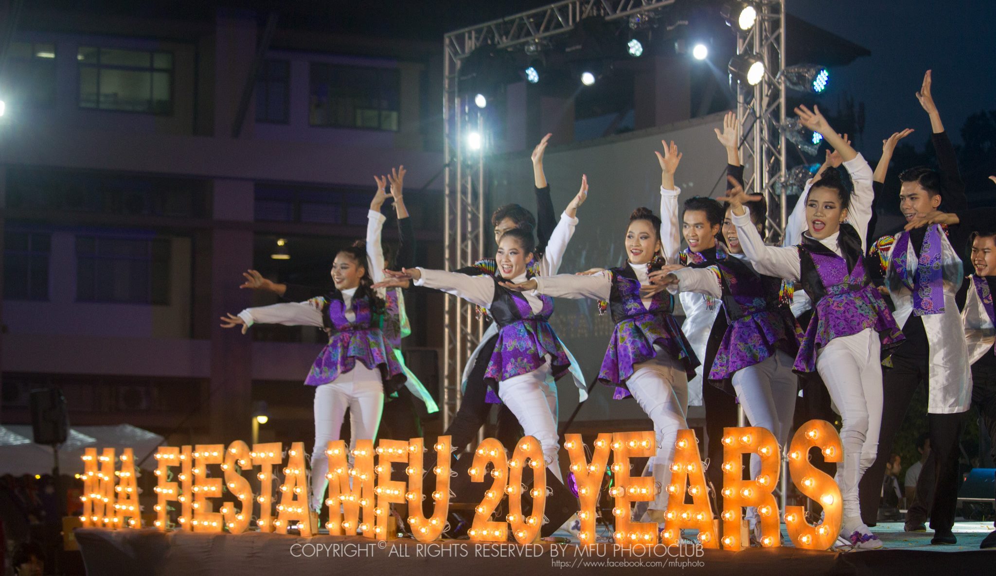 Management Fiesta for MFU 20th Anniversary