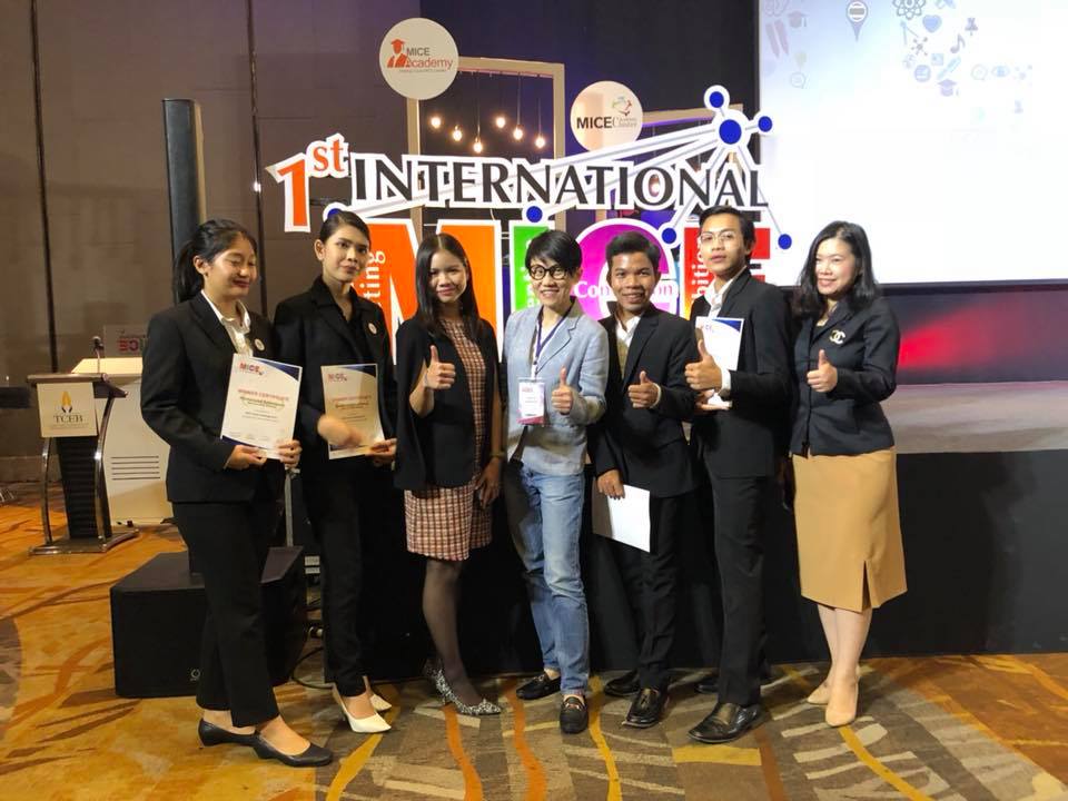 Management Students Win Thailand MICE Youth Challenge 2018: Represent Thailand in the AFECA Asia MICE Youth Challenge 2018