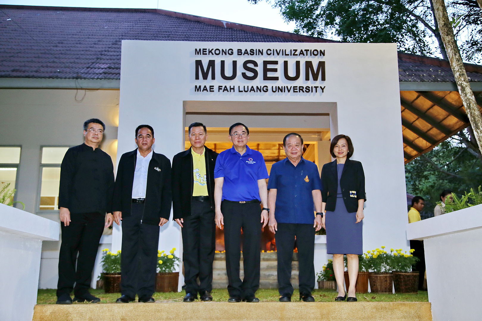 Minister of Culture Visits the Project on Establishment of Mekong Basin Civilization Museum at MFU