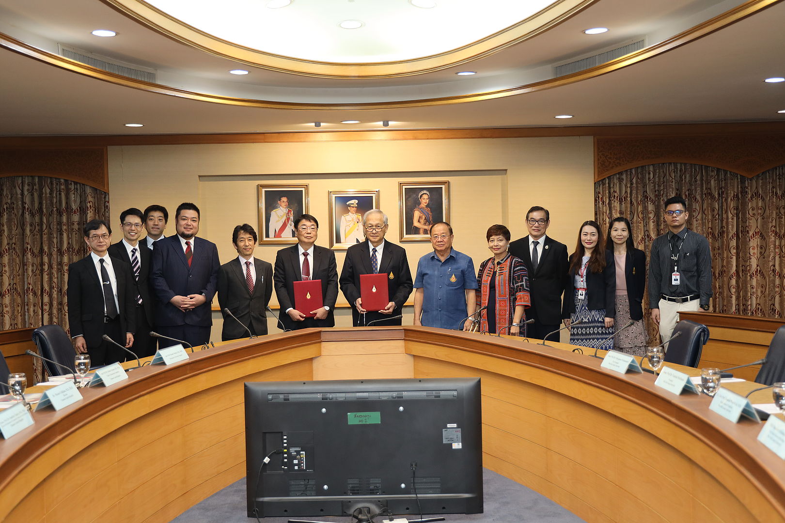 Signing of the Agreement for Comprehensive Exchange between Mae Fah Luang University and Tamana Central Hospital