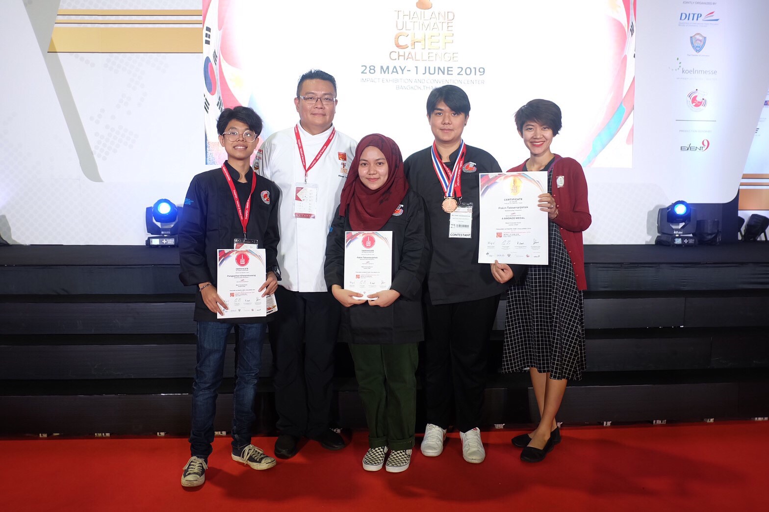 Four Awards in the Thailand Ultimate Chef Challenge 2019