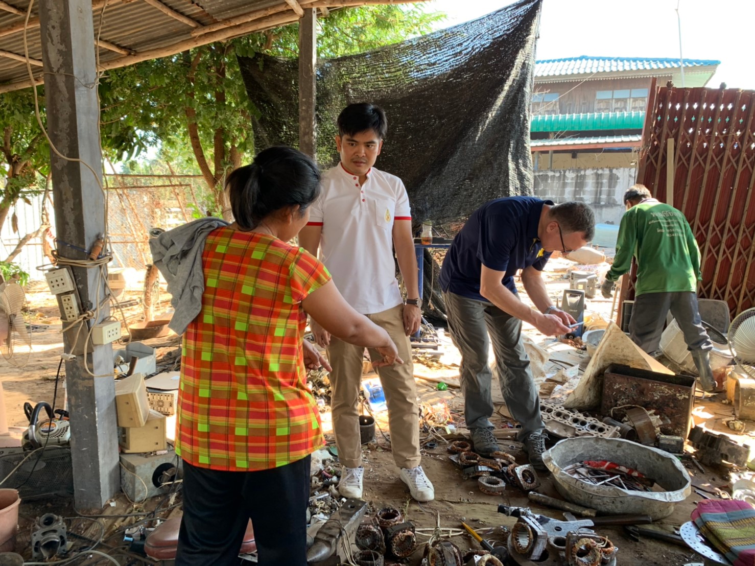 Collaboration with University of Michigan for Electronic Waste Management