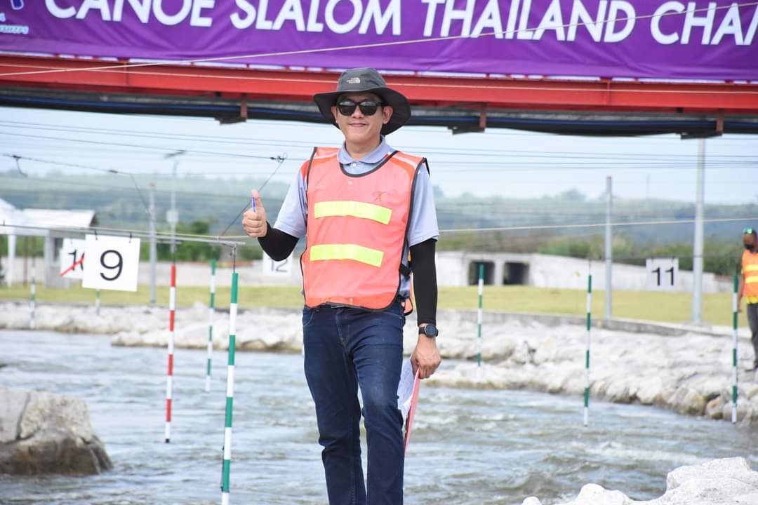 Sports and Health Science Lecturer Nominated as Judge for the Canoe Slalom Thailand Championships 2021