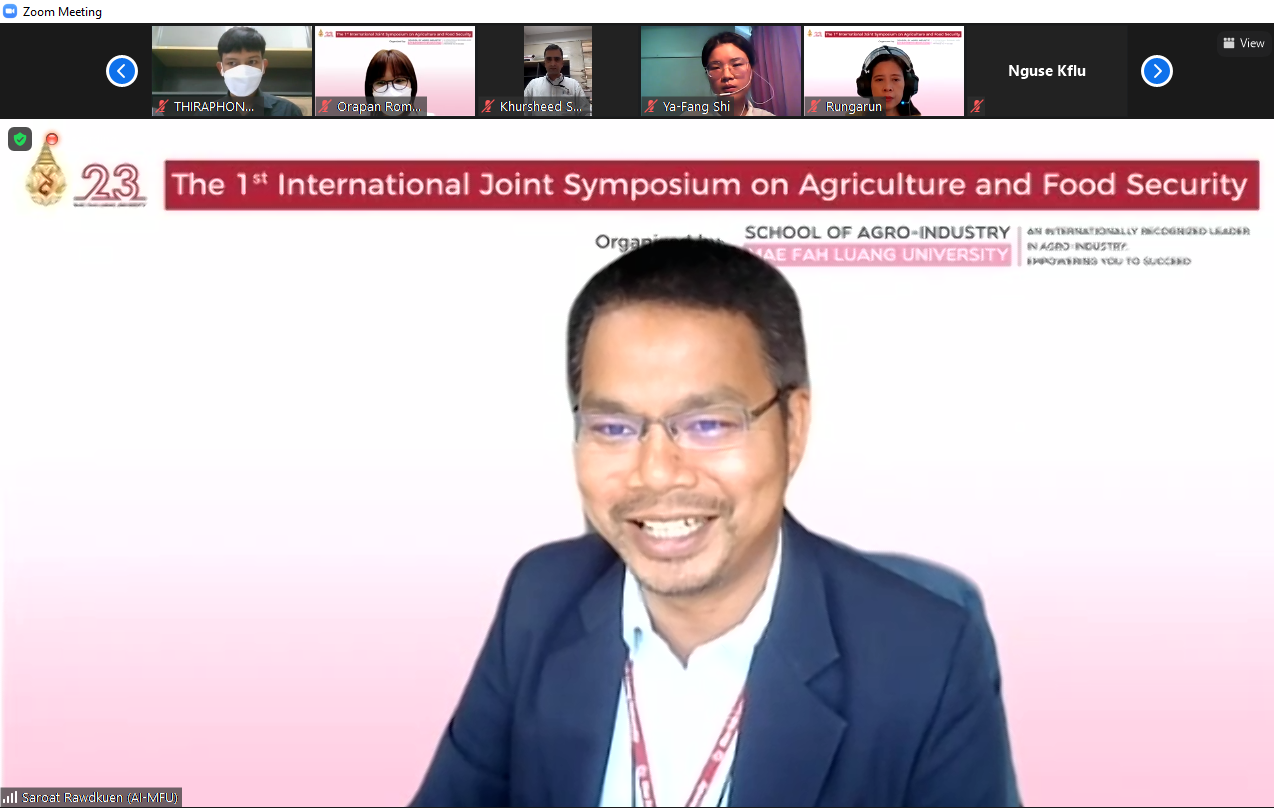 The 1st International Joint Symposium: Agriculture and Food Security