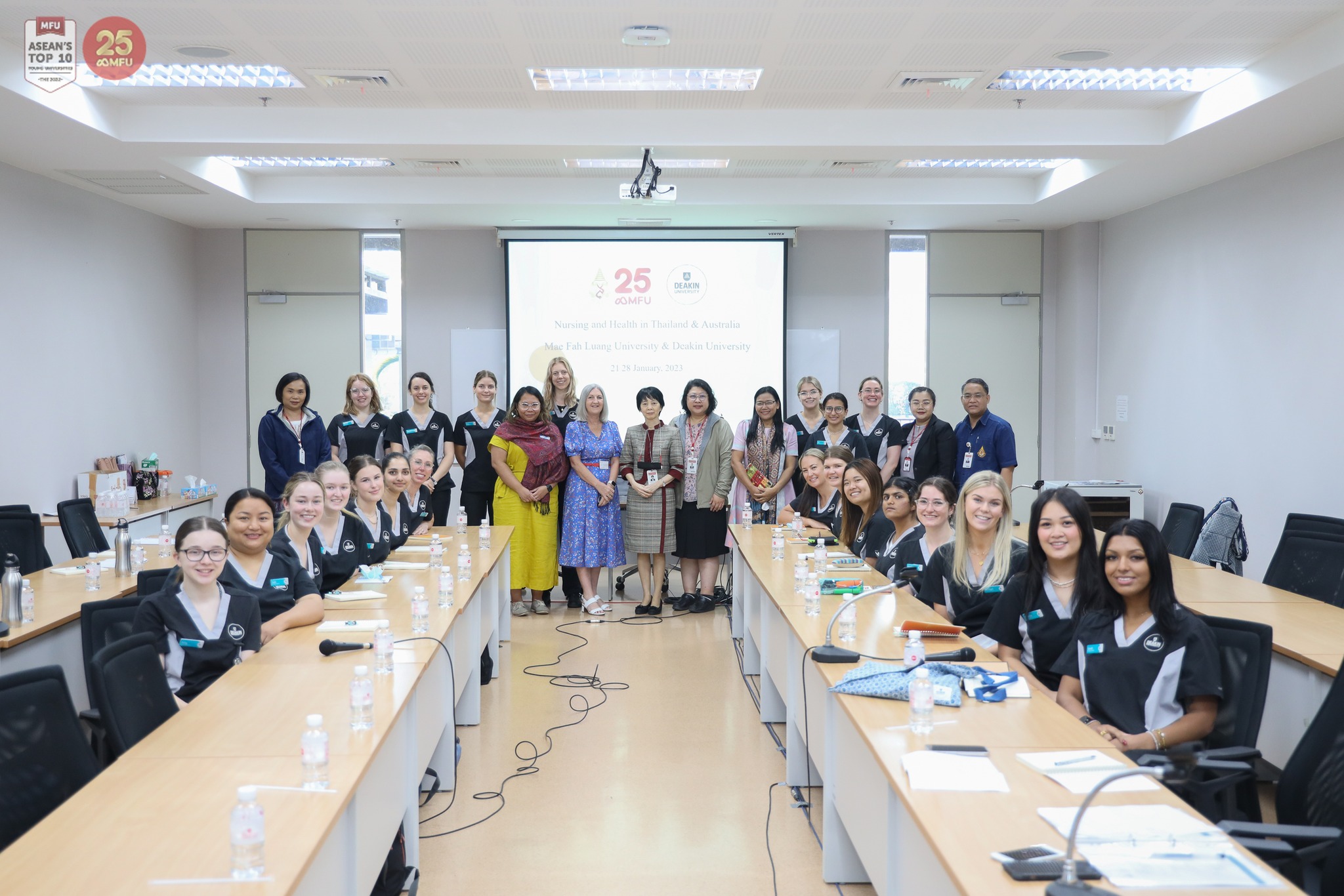 A Study Visit from the School of Nursing & Midwifery, Deakin University, Australia