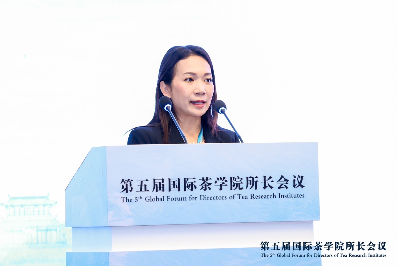 MFU Attends the 5th Global Forum for Directors of Tea Research Institutes in China