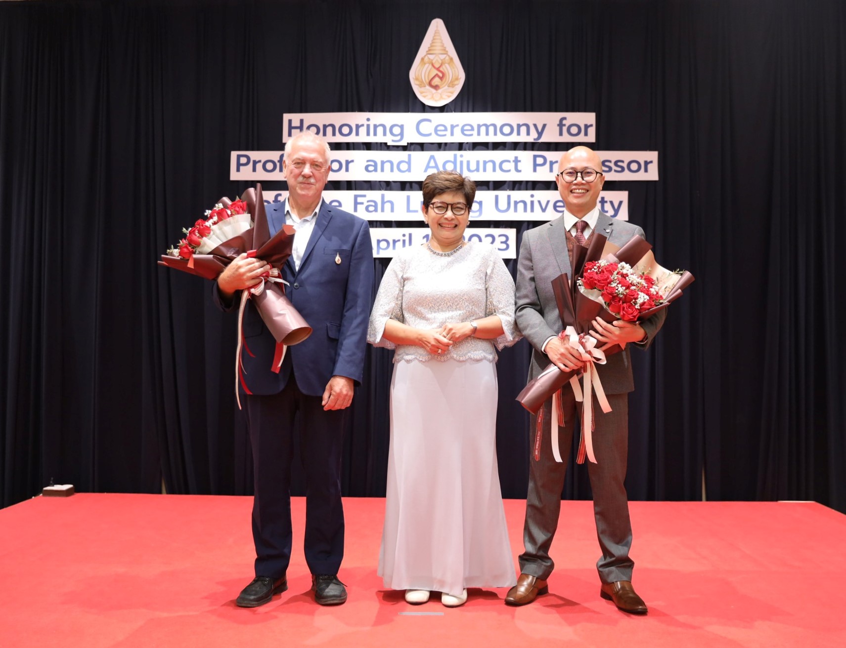 MFU Holds the Honoring Ceremony for Professor and Adjunct Professor of Mae Fah Luang University