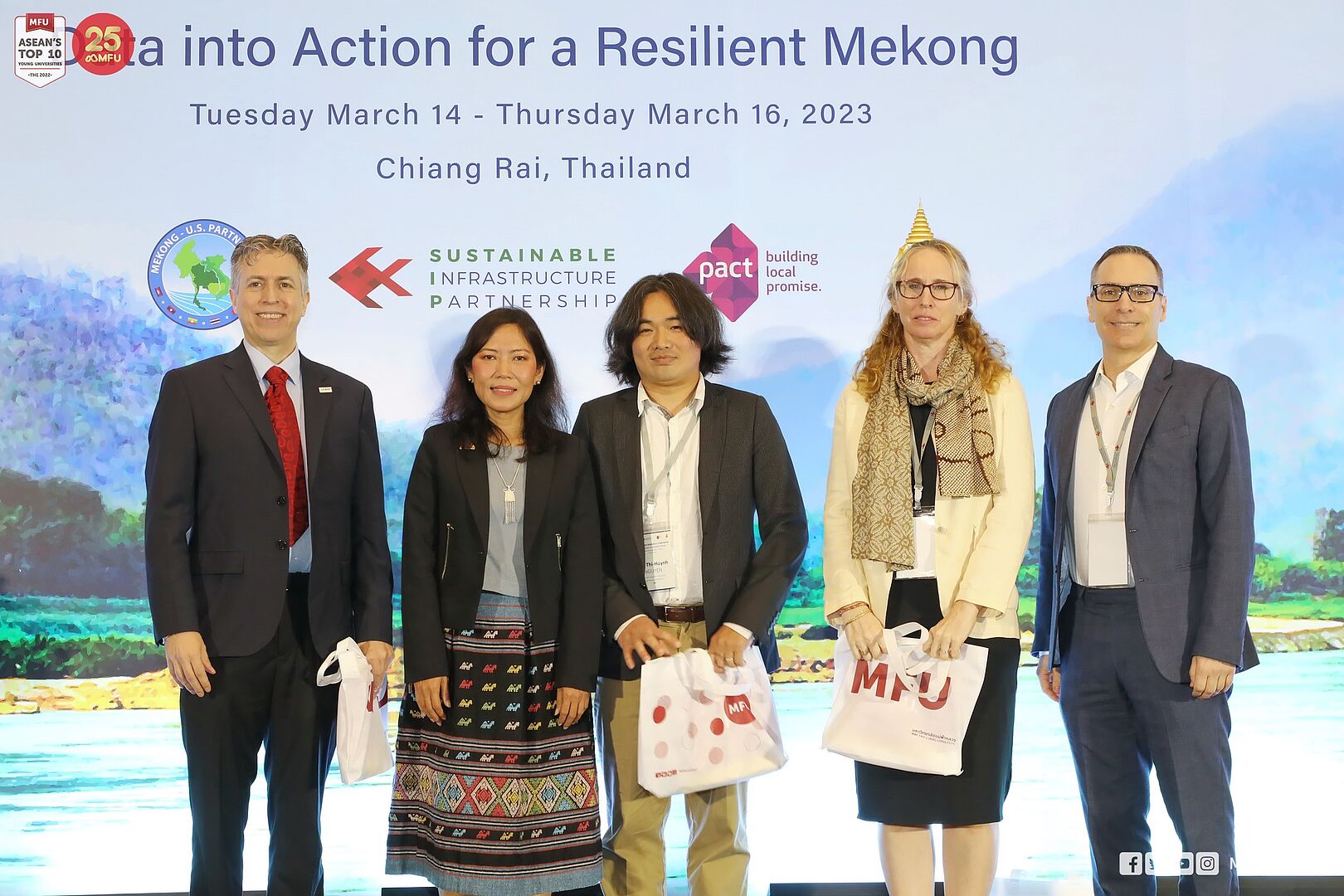 MFU Co-Hosts Mekong Research Symposium 2023: Data into Action for a Resilient Mekong