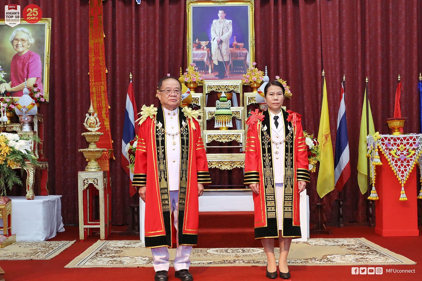 The Inauguration Ceremony of the President of Mae Fah Luang University