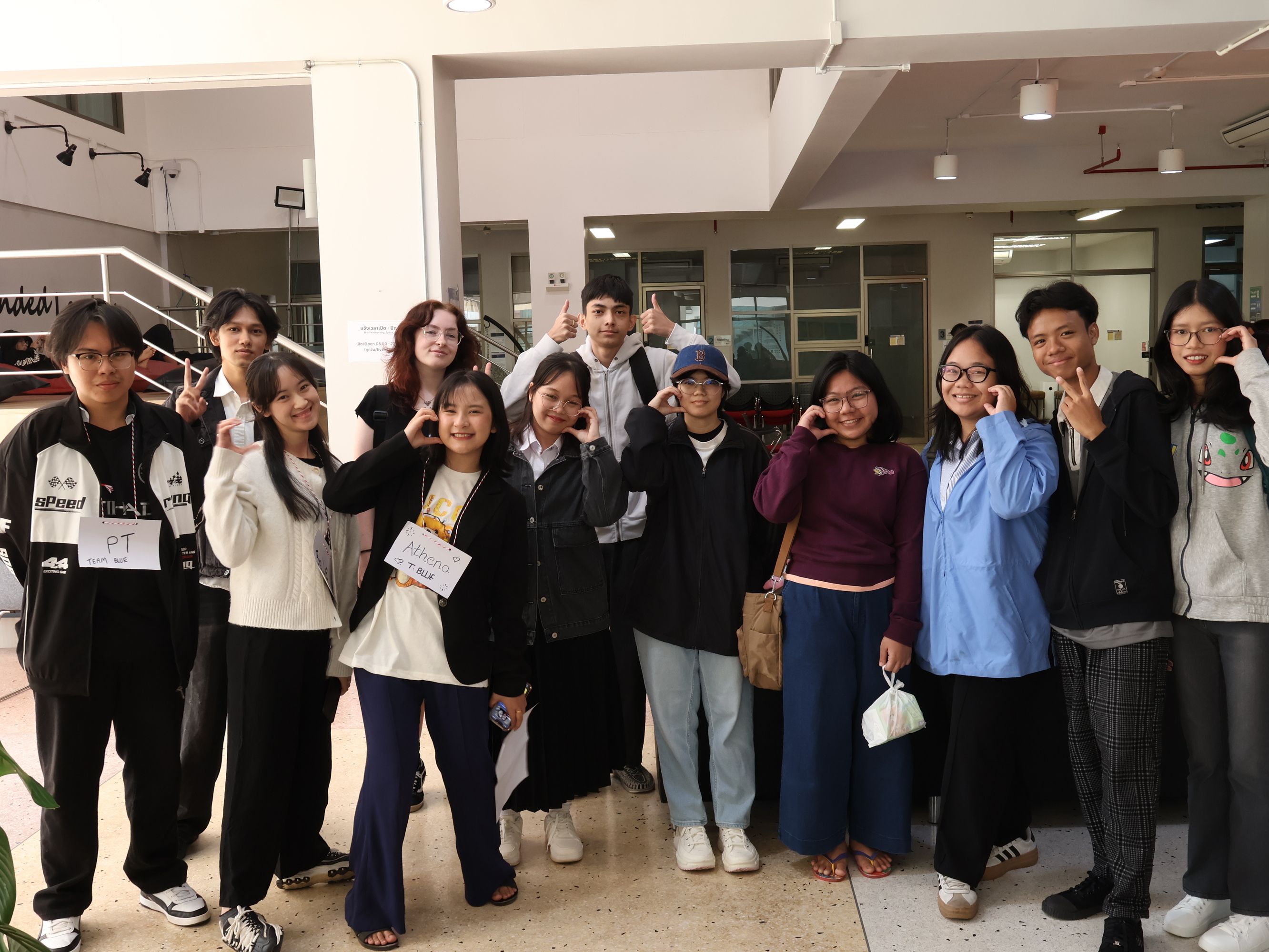 Exploring MFU Together: Campus Tour Connects New International Students and Buddies