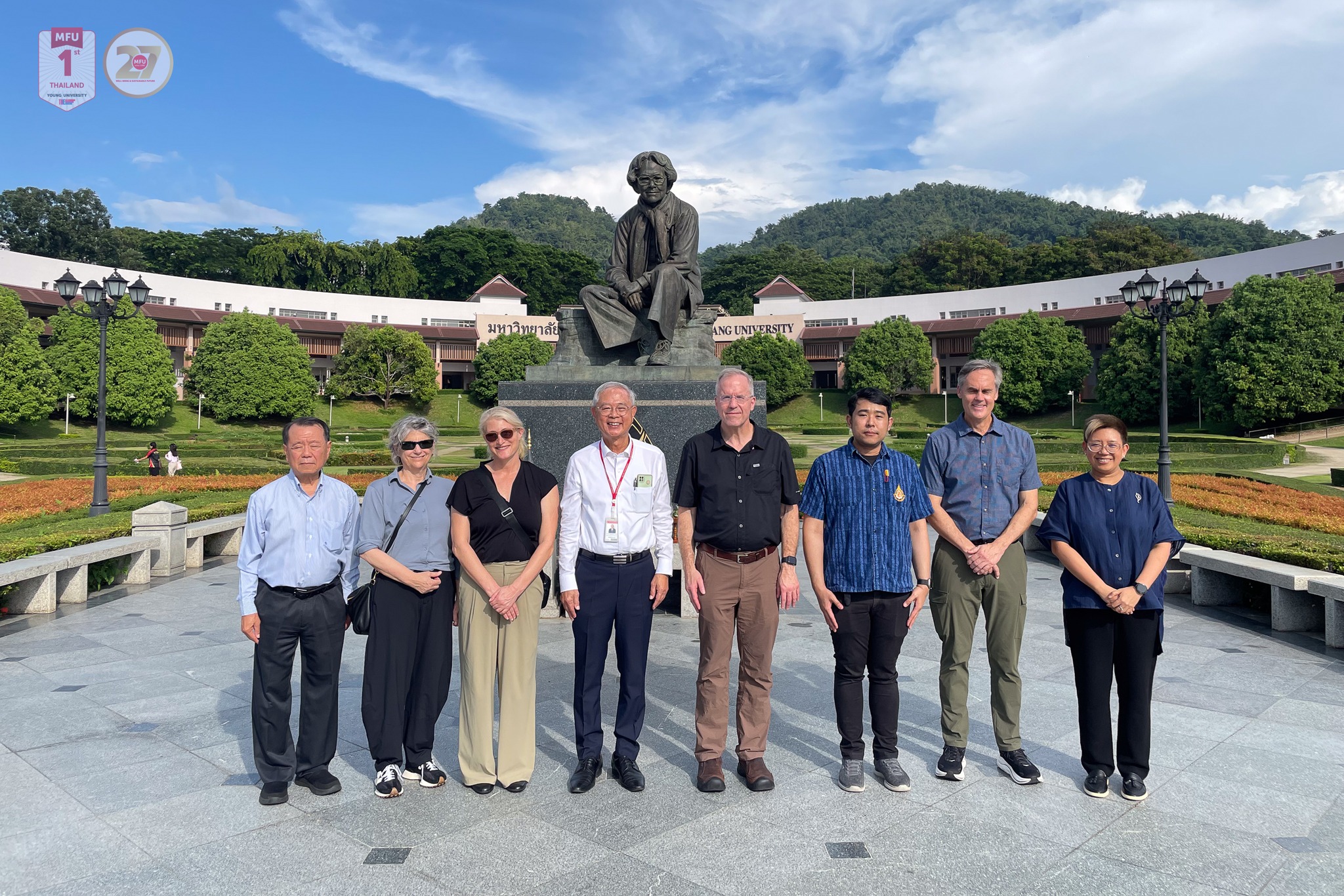 MFU Welcomes Delegates from Oregon Health & Science University to Discuss Collaboration on Medical Student Exchange and Disease Control 