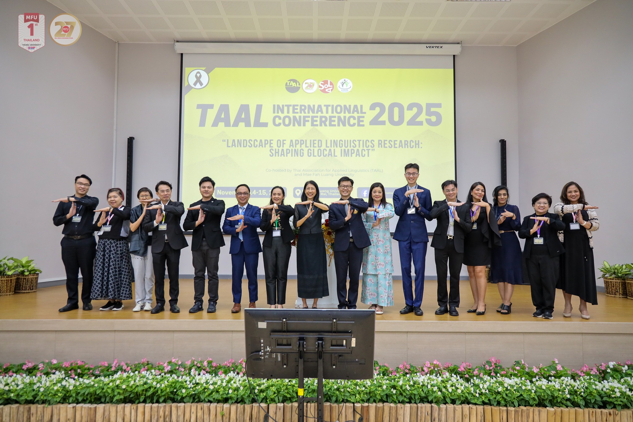 MFU Hosts TAAL International Conference 2025: Strengthening the Applied Linguistics Network 