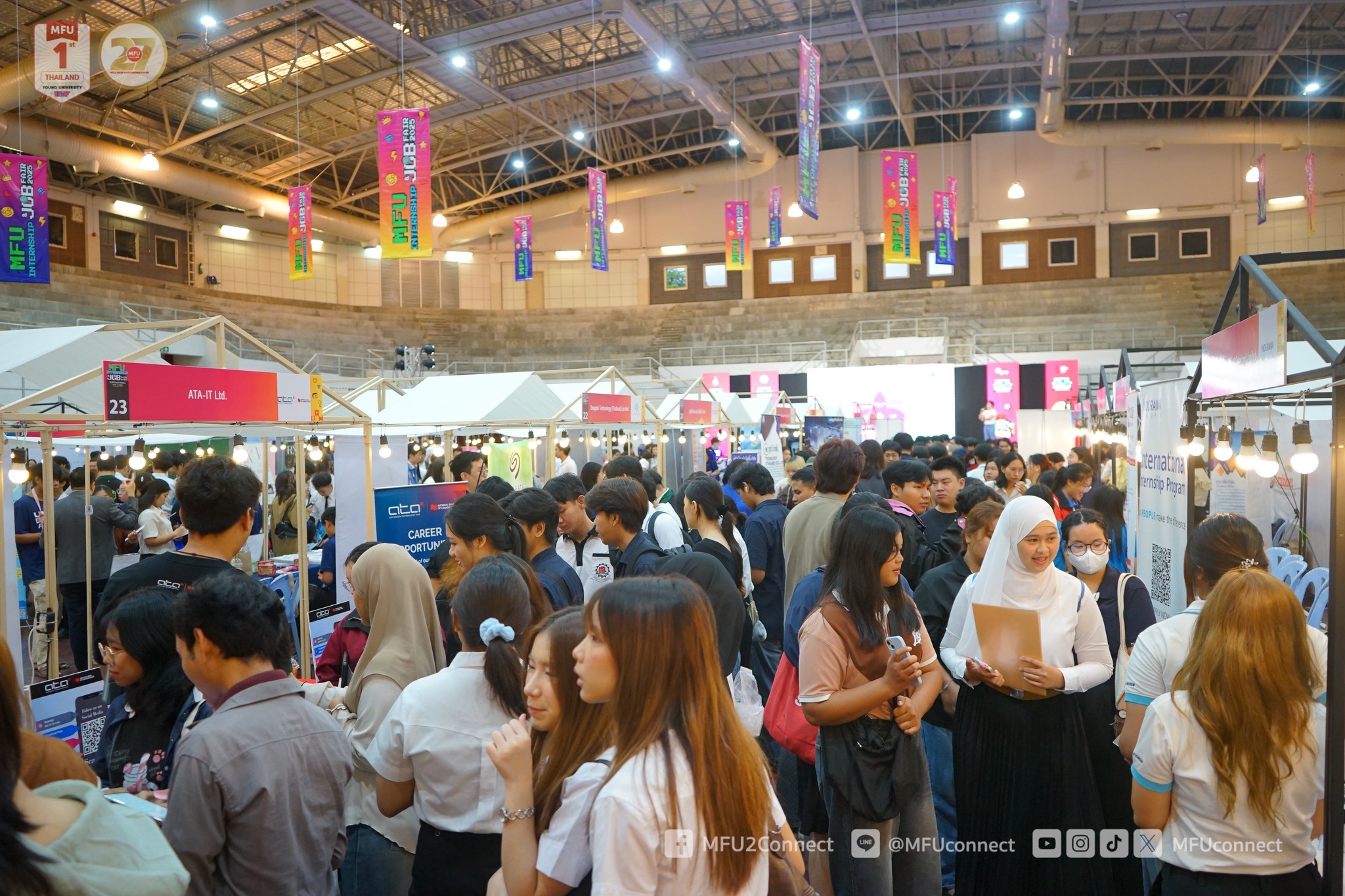 MFU Internship & Job Fair 2025: Preparing Students for the Workforce