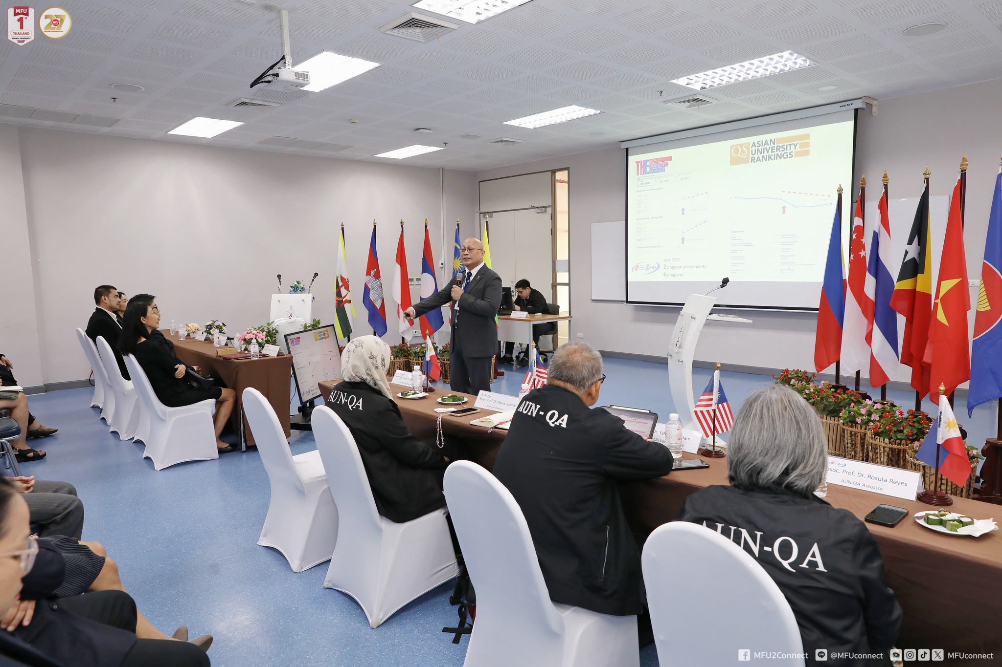 MFU Successfully Completes AUN-QA Assessment for Two Programmes, Advancing Academic Quality Toward International Standards