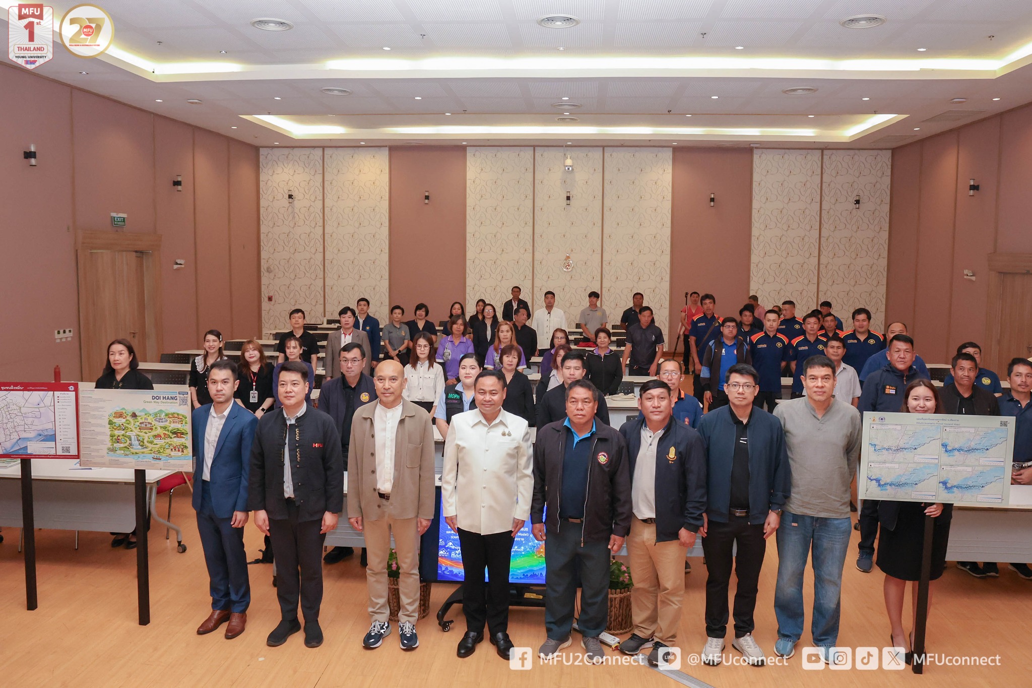 MFU Delivers Disaster Data to Local Communities, Advancing the 