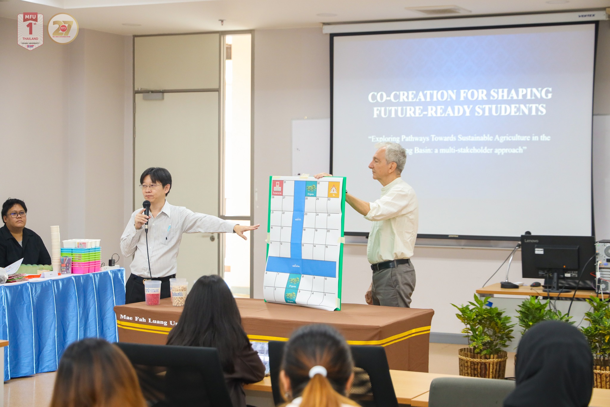 MFU Hosts International Training on Sustainable Agriculture with IRD France and Chulalongkorn University