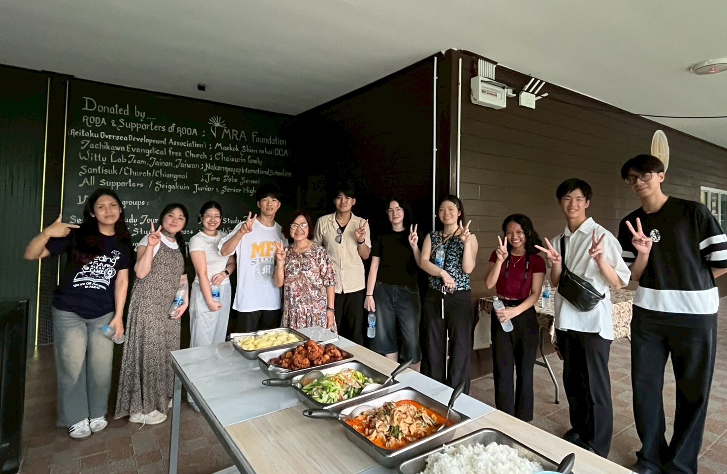 MFU and Japanese Student Leaders Unite for Volunteer Exchange at Maekok Foundation