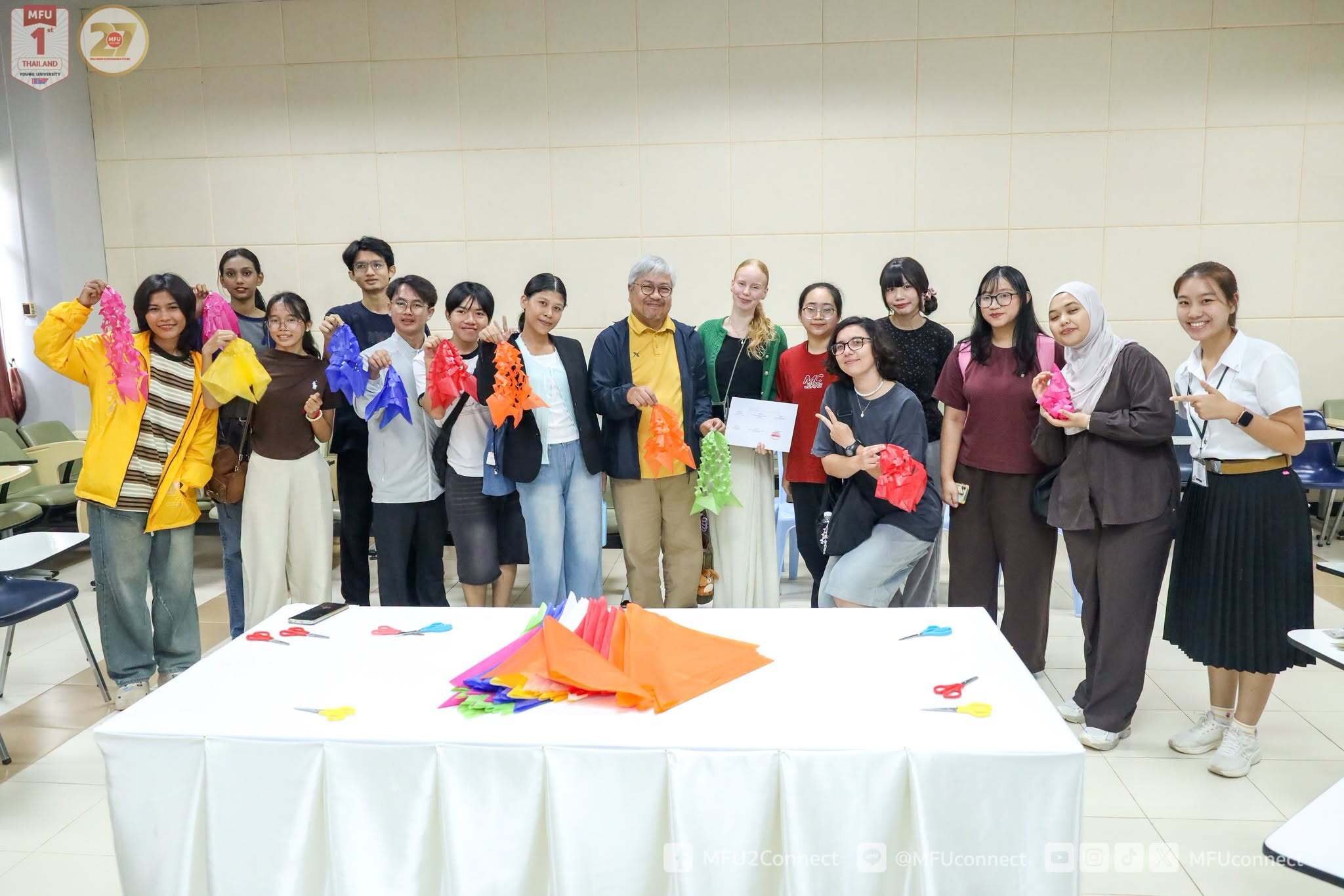 MFU Empowers International Freshmen Through Immersive ‘Thai Cultural Workshop 2026’