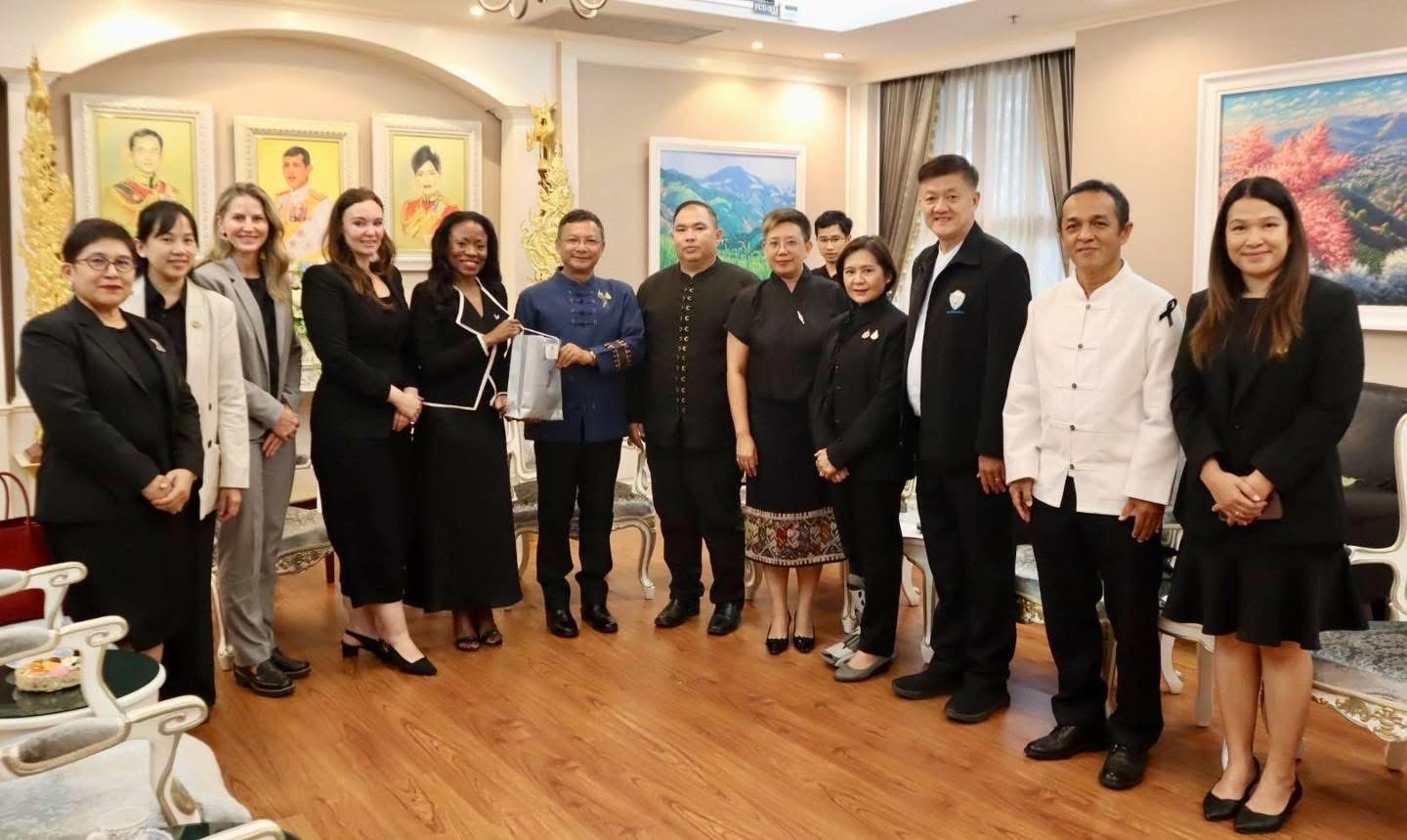 MFU Joins Chiang Rai Province in Welcoming U.S. Consul General, to Strengthen Regional Environmental and Economic Cooperation