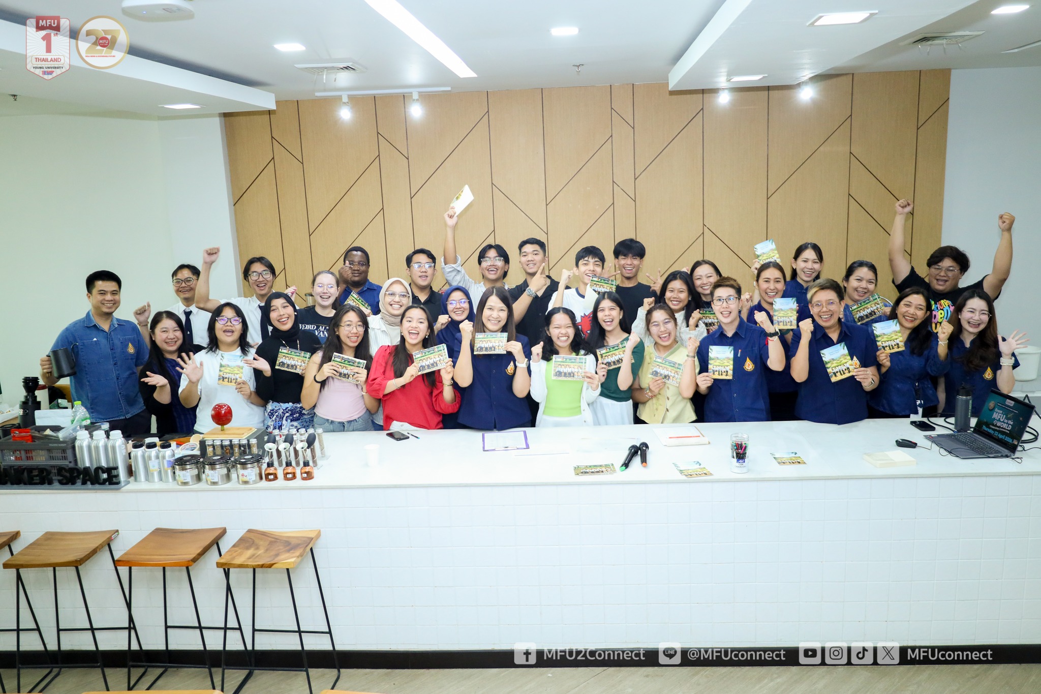 Mae Fah Luang University Hosts Farewell Party for Exchange Students