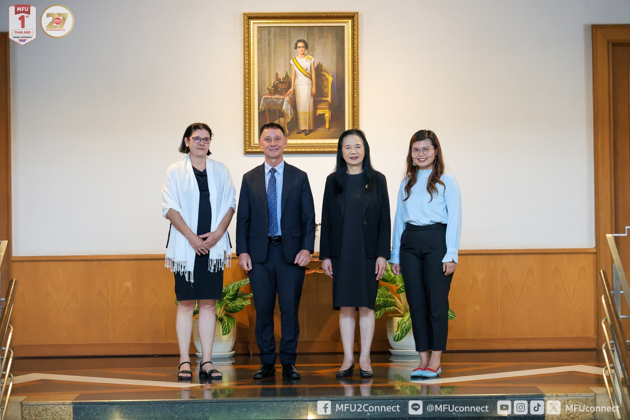 MFU Welcomes French Diplomatic Delegation to Strengthen Academic and Research Collaboration in the Greater Mekong Sub-region