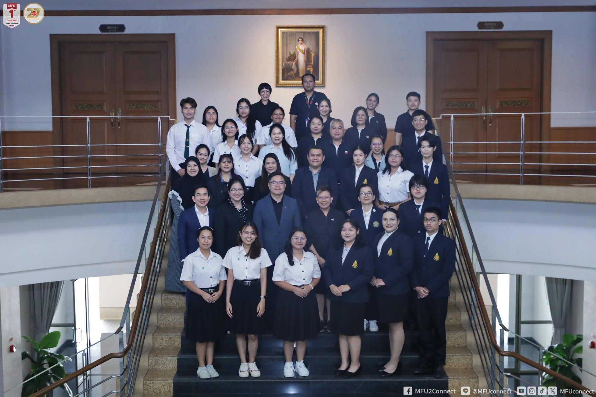 MFU Welcomes Kasetsart University Delegation for Student Affairs and Internationalisation Study Visit